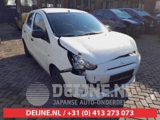 Uttjänta bilar auto Mitsubishi Space-star Space Star (A0), Hatchback, 2012 1.0 12V 2013/4