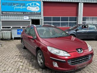 Coche siniestrado Peugeot 407 407 SW (6E), Combi, 2004 / 2010 2.0 16V 2005/11
