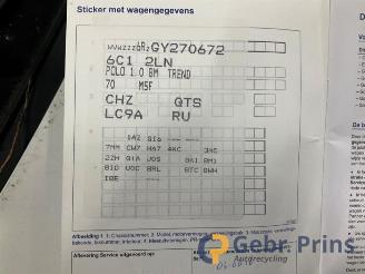 Volkswagen Polo Polo V (6R), Hatchback, 2009 / 2017 1.0 TSI 12V BlueMotion picture 6