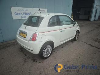Vrakbiler auto Fiat 500 500 (312), Hatchback, 2007 0.9 TwinAir 85 2012/10