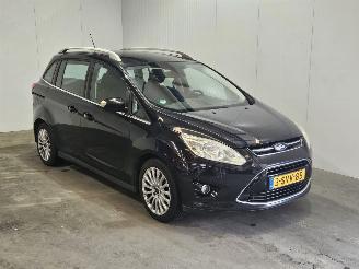 Schadeauto Ford Grand C-Max 1.0 Ti-VCT EcoBoost 12V 125 MPV  Benzine 998cc 92kW (125pk) FWD 2013/12
