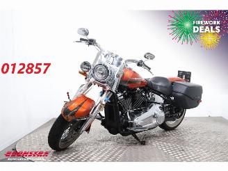 dañado motos Harley-Davidson  107 FLDE Softail Deluxe 5HD Jekill & Hyde ABS LED 18.643 km! 2019/9