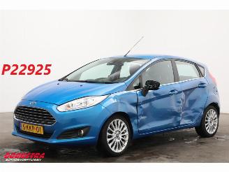 Damaged car Ford Fiesta 1.0 EcoBoost Titanium Navi Clima Cruise PDC 2013/5
