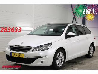 Vaurioauto  passenger cars Peugeot 308 SW 1.6 BlueHDI Active Pano Navi Clima Cruise PDC 2016/11