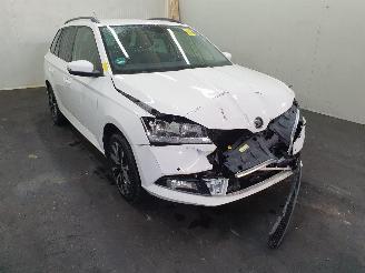krockskadad bil auto Skoda Fabia NJ 1.0TSI Business Edition 2020/6
