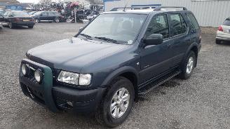 Vrakbiler auto Opel Frontera B Groen L382 Onderdelen Bumper Deur 2003/1