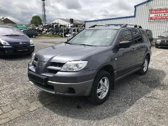 Coche siniestrado Mitsubishi Outlander 2.0 Grijs A39A Onderdelen 4G63 Motor 2006/6