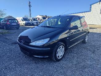 Vrakbiler auto Peugeot 206 1.4 Zwart EXYB Onderdelen KFW Motor 2001/1