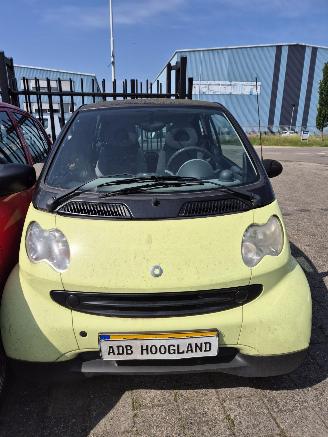 Vrakbiler auto Smart Fortwo Coupé (450.3) Hatchback 3-drs 0.7 (M160.920) [45kW] 5-BAK 2005/1