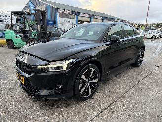krockskadad bil auto Polestar 2 78kWh 300KW Long Range Dual Motor Pano Launch Edition NAP 2020/12