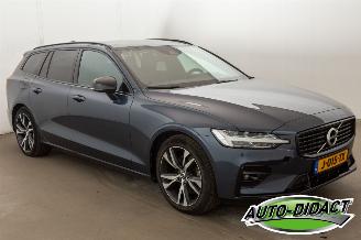 Volvo V-60 2.0 B4 Motor schade Autom Clima Navi Leder R-Design picture 2