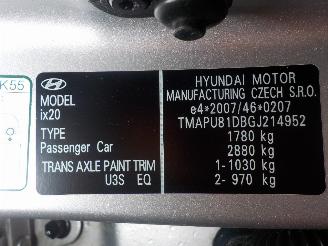 Hyundai Ix20 iX20 (JC) SUV 1.6i 16V (G4FC-G) [92kW]  (11-2010/07-2019) picture 6