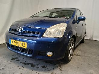 Vaurioauto  passenger cars Toyota Corolla Corolla Verso (R10/11) MPV 1.6 16V VVT-i (3ZZFE) [81kW]  (04-2004/03-2=
009) 2004/5