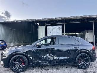 skadebil auto Audi Q8 gereserveerd 50 TDI Quattro 297pk aut + f1 S-line comp - pano - head up - b&o - luchtvering - softclose - matrix - 22inch - 360cam - kuipstoelen 2019/9